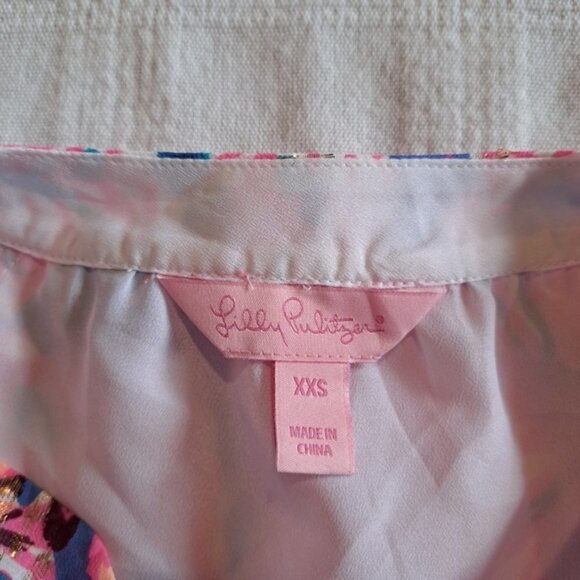 Lilly Pulitzer XXS Matilda silk Tunic dress - Picture 3 of 5